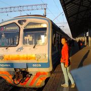 カルーガ行き列車