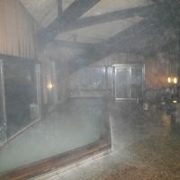 内湯です。温泉そのものです。