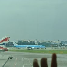 キッズスペースからの景色