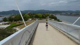 日本列島を模した公園