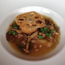 キノコのスープ