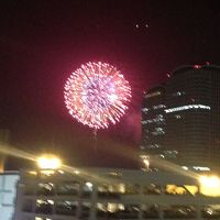 花火大会も綺麗に見れました