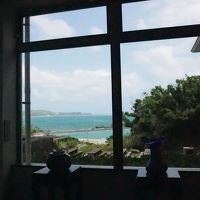 高台にあるのでロビーからの眺めも良い！