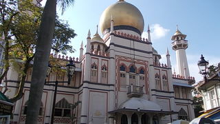 シンガポールを代表するモスクです