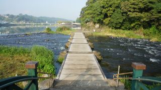 三隈川を望んで、日田市街の中でも特徴的な景観