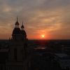 客室の窓から眺める大聖堂は、異国情緒たっぷり