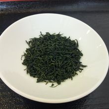 宮崎の高千穂地方の釜炒り茶葉