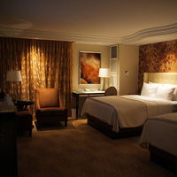 ツインのベッドルーム