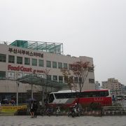 釜山から、韓国西部方面への最短ルート