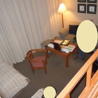 メゾネットのお部屋。上から撮りました。