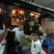 フェリーの中から