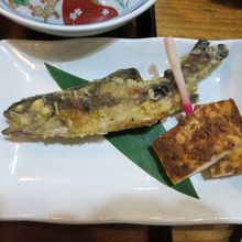 岩魚の唐揚げ