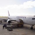 ハワイに行くには、ハワイアン航空で行こーと！ 