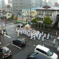 ホテルの窓から