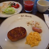 朝食ビュッフェ