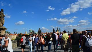 プラハで最も有名な観光地