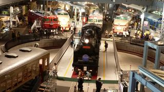 ほとんどの車両に乗れるのが楽しい。