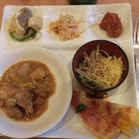 食べ放題の夕食