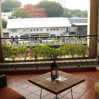 リバービューのテラス