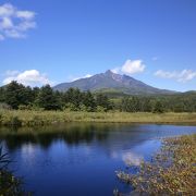 宗谷本線から、礼文島から、利尻空港発着のフライトから眺められる壮大な山　～　利尻富士　～
