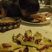 アーティチョークは絶品でしたが、キッズメニューはイマイチ・・