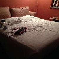 部屋はシンプル