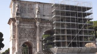 修復工事中でした