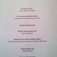 コースメニュー