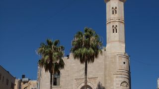 メンジャー広場に面するベツレヘム唯一のモスク