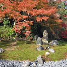 三尊石と獣石群