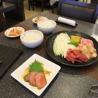 ホテル内の焼肉店