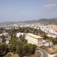 お城の上からの景色