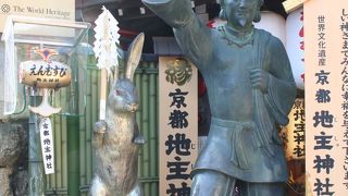 若い女性で賑わっている神社です。