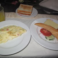 朝食も満足