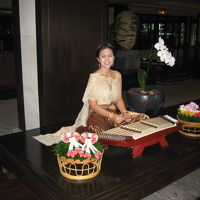 ロビーでお出迎え