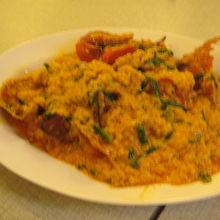 蟹入りふわふわ玉子