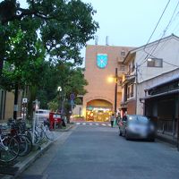 ホテルに向かう道