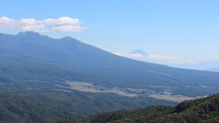富士山も見れます