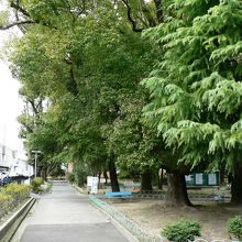 高槻サンホテル周辺の光景