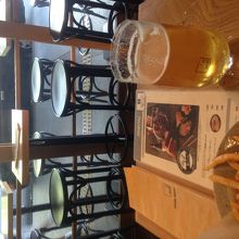 ポテトは、スパイシーで美味しかった！