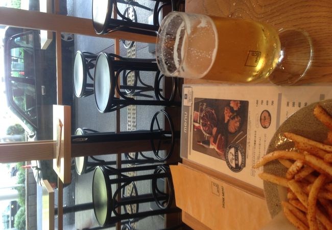 駅前におしゃれなパブ発見