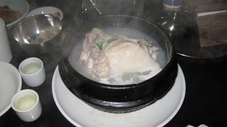 韓国の夏の滋養食品。健康によさそう。