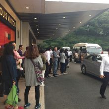 中国人がいっぱい