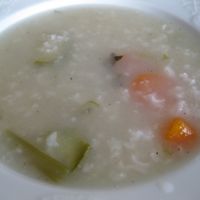 夕食★スープは？？な味。今まで食べたことのない味。