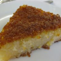 夕食★デザートも甘いだけでおいしくない。