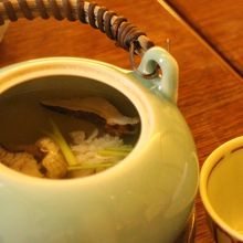 まつたけ・鱧いりで香りがたまりません