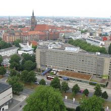 展望台からハノーファの町が一望！