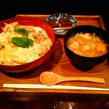 京都親子丼、美味しくいただきました