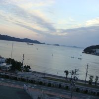 客室から眺める鳥羽湾