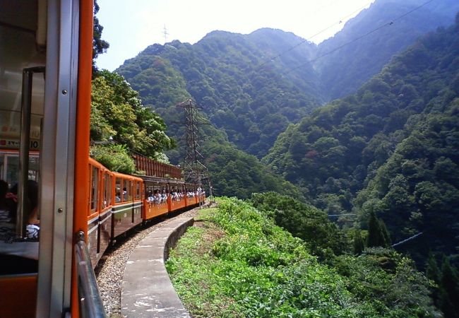 黒部峡谷鉄道 (トロッコ電車)